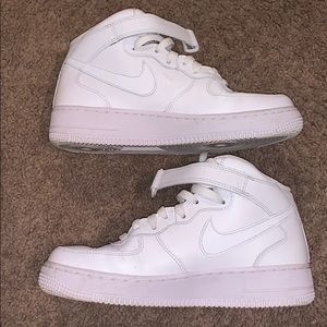 Barely worn Air Force ones